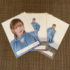 櫻坂46小島凪紗 Lonesome rabbit MV衣装 生写真 セミ青のサムネイル