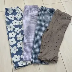 ユニクロ　プティマイン　7分丈　ミッフィー　レギンス 110cm 4点セット