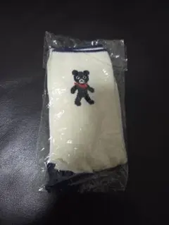 未使用　ダブルB クマ 靴下 19-21cm　ミキハウス