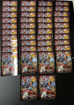 バサラ&ドキンダムX 公式カードスリーブ デュエルマスターズ　72枚セット バサラ&ドキンダムX 公式カードスリーブ デュエルマスターズ 72枚