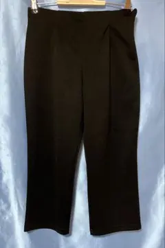 OTTO 여성 블랙 자른 바지