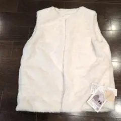 ファーベスト・ジレ　 アイボリー