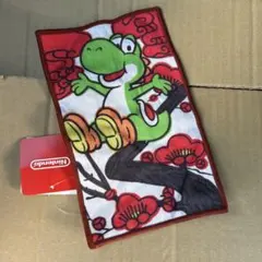 ニンテンドーストアタオル マリオ花札 ハーフタオル　ハンカチ ヨッシー