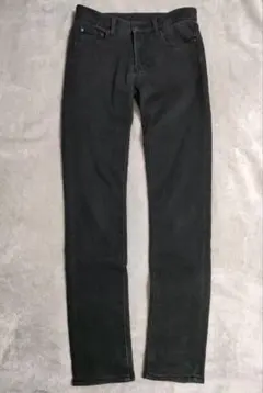 ヒートテック ウルトラストレッチ スリムフィットジーンズ 28 ブラック