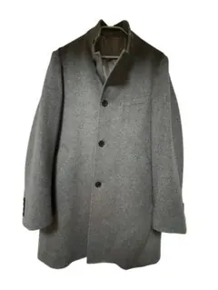 美品【NEWYORKER】 グレー チェスターコート
