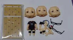 月島蛍　ねんどろいど　髪パーツなしセット