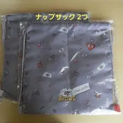 【新品未開封】espoir ディズニー ノベルティ ナップサック 2つ