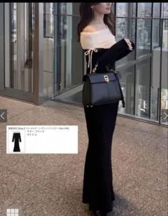 GRL 2Wayオフショルダーリブニットワンピース[tw1184]