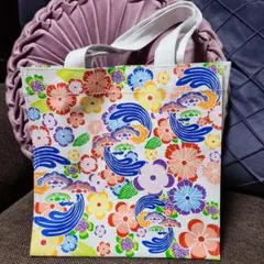 沖縄 紅型 ギャレリア ファーストクラスビューティー ノベルティバッグ