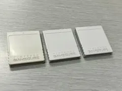 激レア！任天堂純正　CEマーク後期型GameCube メモリーカード 3個セット