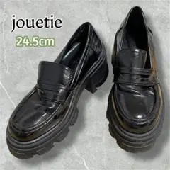 jouetie ジュエティ　厚底ローファー　ブラック　黒　L チャンキーヒール