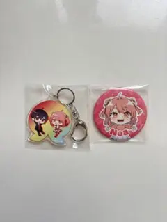 からぴち のあ 缶バッジ アクキー