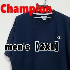 F518【Champion】半袖ワンポイントTシャツ【2XL】