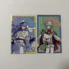 にじさんじ 星導ショウ 叢雲カゲツ サンリオ フォト風カード ２点セット