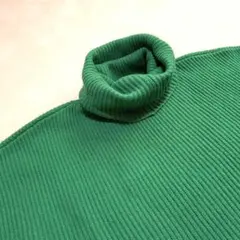 Mila Owen 緑色 ハイネックニットセーター Oサイズ 新品未使用品