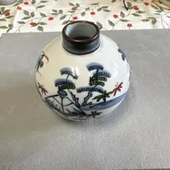 有田焼 源右衛門窯 染付梅絵 一輪挿し 花入れ 花瓶 花器 - メルカリ