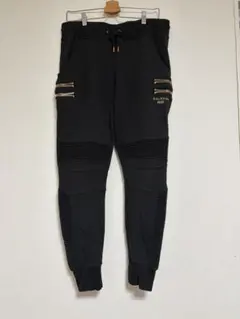 BALMAIN × PUMA バイカージョガーパンツ ブラック