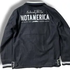 M subciety スタジャン ブラック 黒 ジャケット　ブルゾン