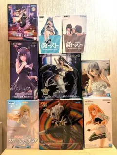 プライズ景品 フィギュア9点セット （2体ずつ販売も可能）