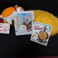 夏目友人帳 ジグソーパズル 冬晴れの日に エビフライ食いつきクッション 懐中時計