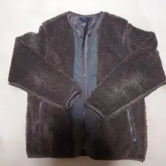 NIKO AND ... ダークブラウン フリースジャケット