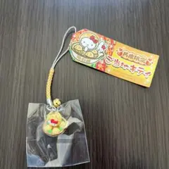 2007年製　兵庫限定　明石焼きキティ　根付けストラップ