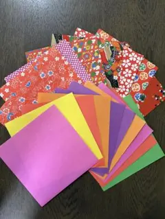 和風折り紙セット（75枚）　和紙　まとめ売り　未使用