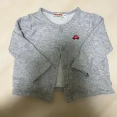 MIKI HOUSE（ミキハウス）カーディガン グレー Fサイズ