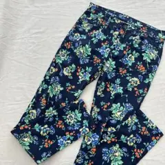 JEANASIS ジーナシス　スキニー　パンツ　花柄