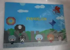 d➕エヴァンゲリオン➕　ドット絵　クリアファイル