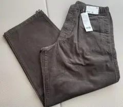 UNIQLO コーデュロイユーティリティパンツ XLブラウン 未使用　ユニクロ