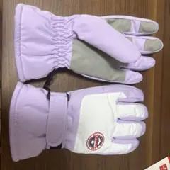 ラベンダー 防水グローブ 手袋女性用