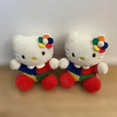 平成レトロ　ハローキティ　ぬいぐるみ　2体セット