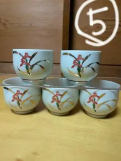 ⑤陶器リメイク　陶器鉢　多肉植物　ミニ盆栽　観葉植物　盆栽鉢　 陶器　5個セットのサムネイル