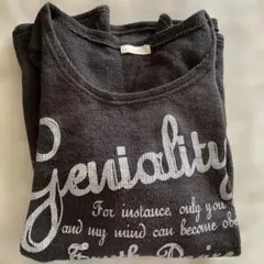 ロゴ入りBLACKセーター　Ｌサイズ