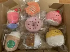 ニッコリーノ　純喫茶のぬいぐるみ2 ケーキのぬいぐるみ2 他　7個セット