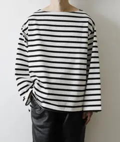 【INTÉRIM】BASQUE BORDER SHIRTのサムネイル