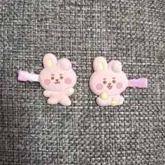 ジョングク　クッキー　ヘアピンセット