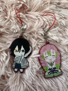 鬼滅の刃 ラバーストラップ 2個セット