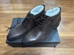 26cm　新品未使用　VISARNO ダークブラウン チャッカブーツ