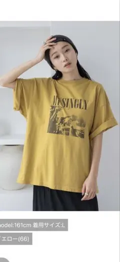 ジーナシス　90sグラフィックヴィンテージプリントTEE （ビックシルエット）