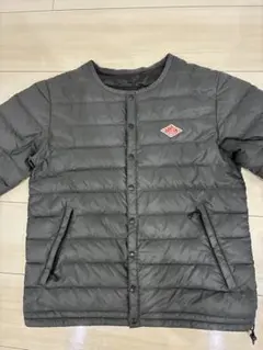 DANTON インナーダウンジャケット 34 ダークグレー