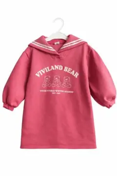 裏起毛！ セーラーワンピース サイズL (110)