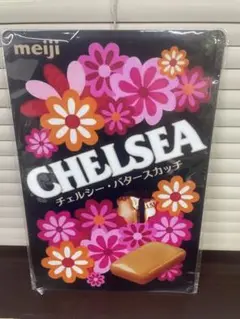 チェルシー バタースカッチ ブリキ看板 レトロ 新品 アンティーク