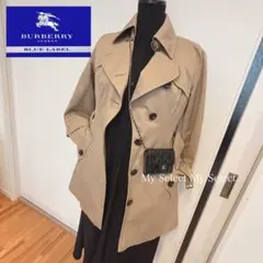 BURBERRY BLUE LABEL トレンチコート ベージュ　40 Lサイズ