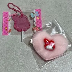 マイメロディ キャンディチャーム　シークレットヘアクリップ　新品