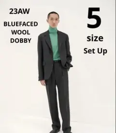Auralee 25SS bluefaced wool セットアップ - メルカリ