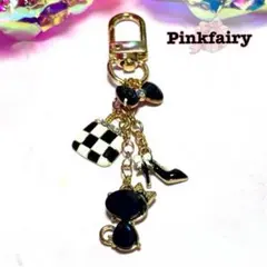 ❤️新作❤️ネコちゃんキーホルダー（黒）