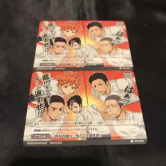 烏野 2枚セット ☆ ハイキュー バボカ 第5弾