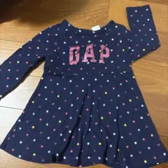 Baby GAP 星柄ワンピース ネイビー 2歳